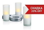 Акция недели – 20% скидка на свечи Philips Imageo CandleLights, 3 set!
