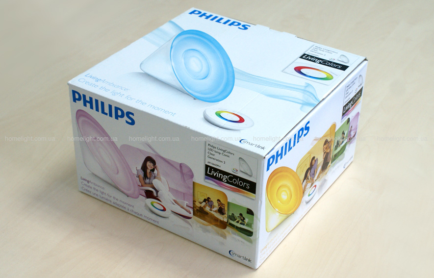 Philips LivingColors Conic Clear во всей красе!