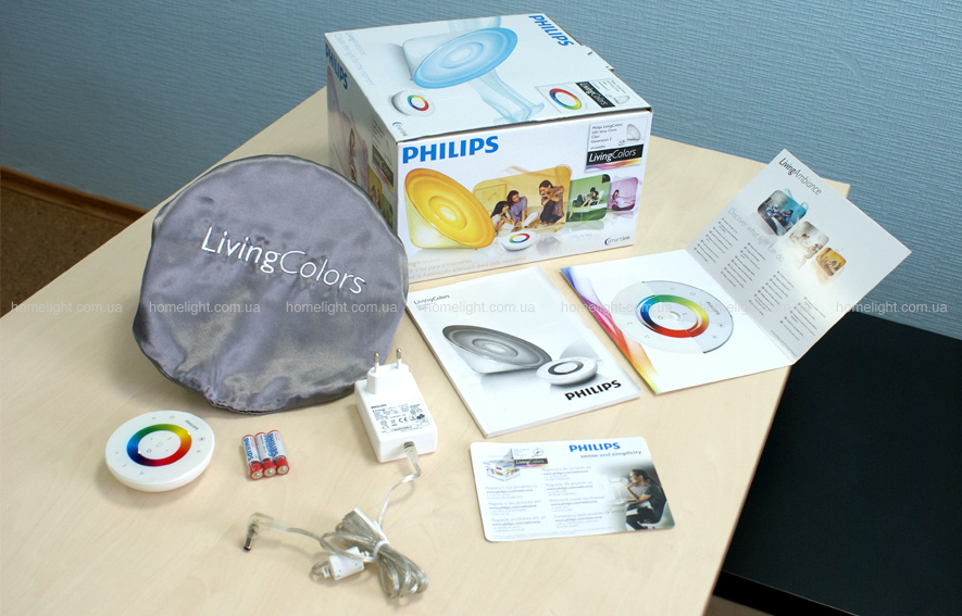 Philips LivingColors Conic Clear во всей красе!