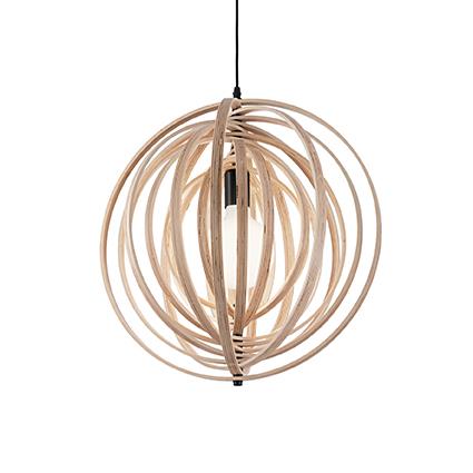 Светодиодная люстра Led Ideal Lux Disco SP1 Legno (138275)