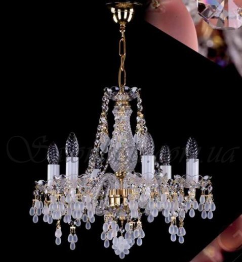 Люстра хрустальная Artglass ROSANA VI. Color A2516355
