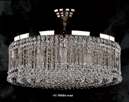 Люстра хрустальная Artglass PERSIDA NICKEL CE A2526660