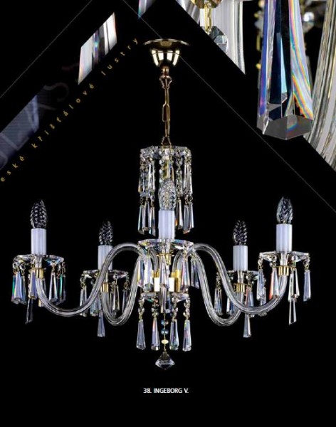 Люстра хрустальная Artglass INGEBORG V. CE A2516371