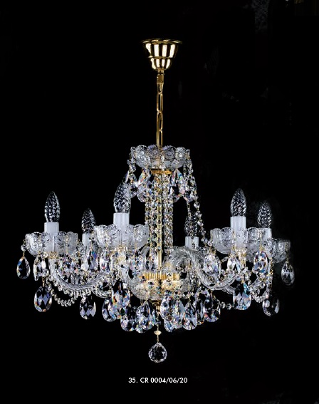 Люстра хрустальная Artglass CR 0004/06/20 CE A2526674