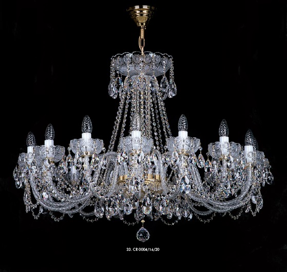 Люстра хрустальная Artglass CR 0004/16/20 POLISHED CE A2526675