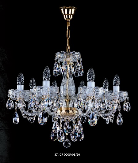 Люстра хрустальная Artglass CR 0005/08/20 CE A2526676