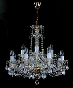 Люстра хрустальная Artglass COURTNEY XII. VA-PE CE A2526481