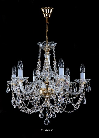 Люстра хрустальная Artglass ANJA VI. CE A2526460