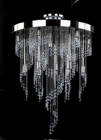 Хрустальная люстра Artglass ERIN NICKEL CE A2526511