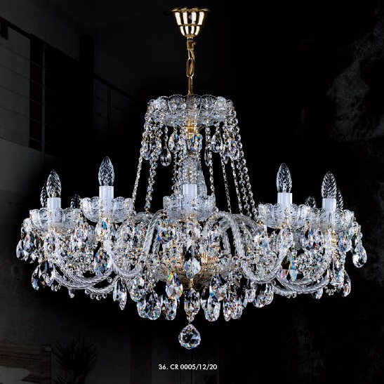 Люстра хрустальная Artglass CR 0005/12/20 CE A2526677