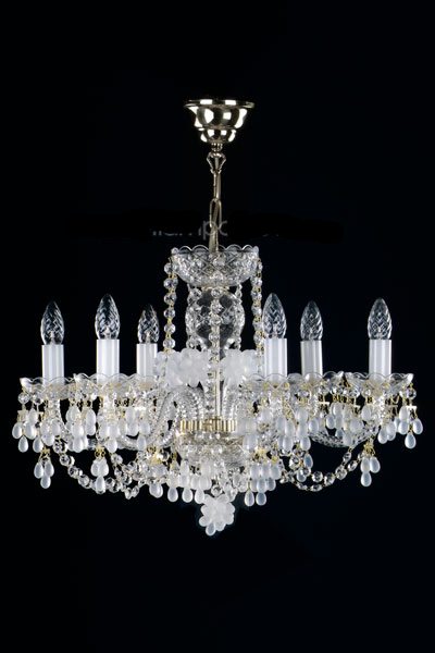Люстра хрустальная Artglass GALINA WHITE A2516324