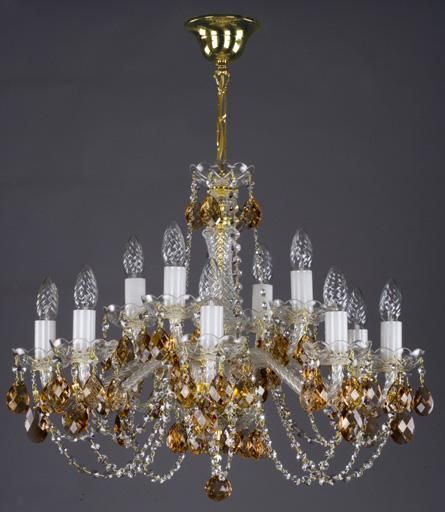 Люстра хрустальная Artglass CARMEN CL color A25152