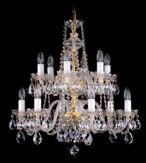 Люстра хрустальная Artglass ZITA XII. CL A25179