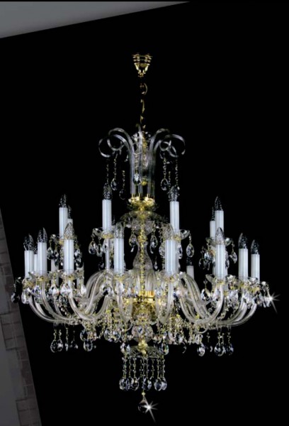 Люстра хрустальная Artglass ROMA XXIV. CE A2516664