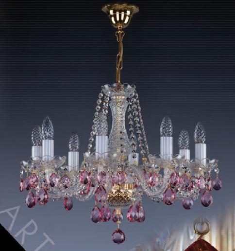 Люстра хрустальная Artglass RADKA VIII. CE color A2516658