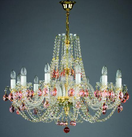 Люстра хрустальная Artglass ANDULA XII. ARM 280 CE color A2516476