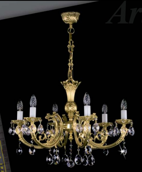Люстра хрустальная Artglass ANASTASIA VI. CE A2516436