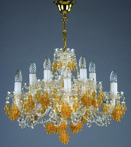 Люстра хрустальная Artglass RADKA X. CL color A256272