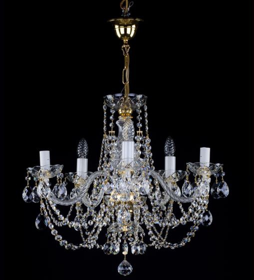 Люстра хрустальная Artglass ANDULA V. SHORT - ARMS 160 CL A256291