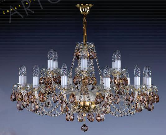 Люстра хрустальная Artglass CAMERON XV. CE color A2516507