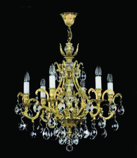 Люстра хрустальная Artglass LYRA POLISHED CL A256250