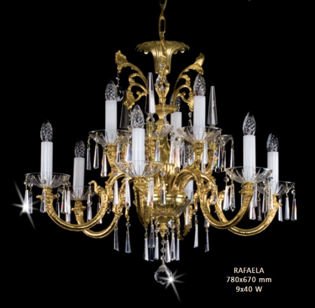 Люстра Artglass RAFAELA CE A252755