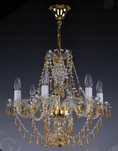 Люстра хрустальная Artglass SULIKA VI. CE color A2512871