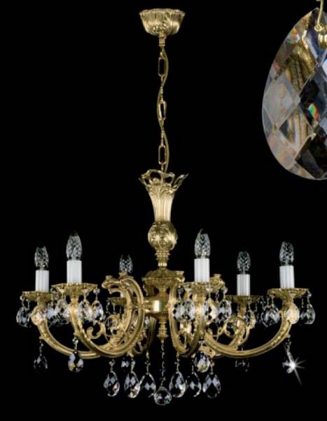 Люстра Artglass MALVINA VI. POLISHED CL A252797