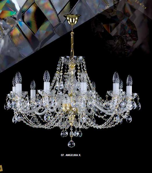 Люстра хрустальная Artglass ANGELIKA X. CL A2513869