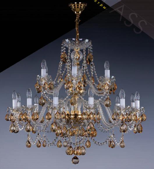 Люстра хрустальная Artglass ANDREA XXI. CL color A2512846