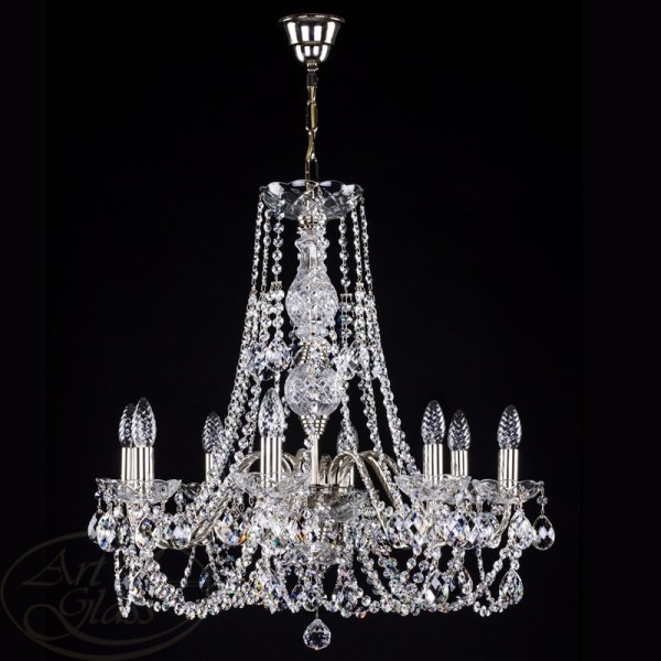 Люстра хрустальная Artglass ARIANA VIII. NICKEL CL A2575950