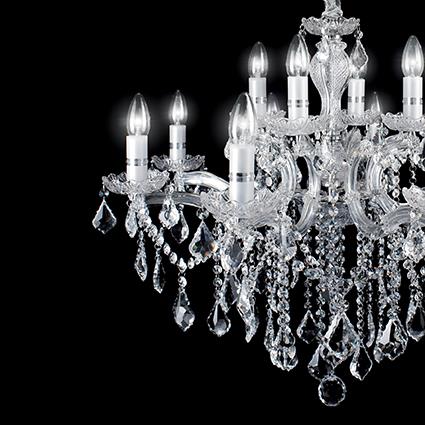 Люстра Ideal Lux FLORIAN SP12 CROMO 035604
