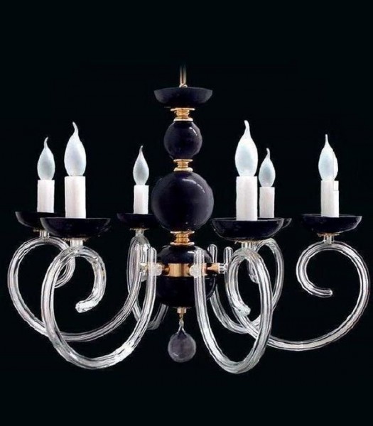 Люстра Elite Bohemia L 421/6/00 BLACK