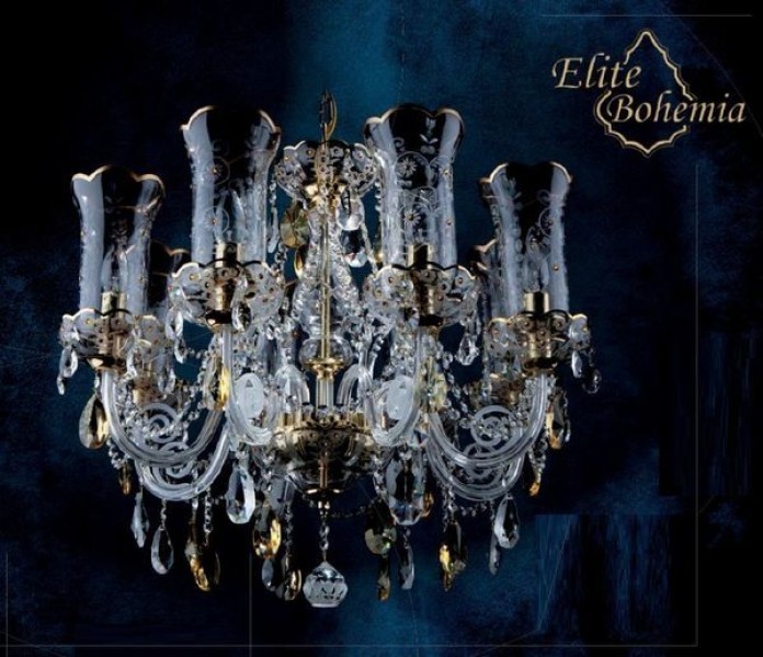 Хрустальная люстра Elite Bohemia L 580/8+2/022-2 T