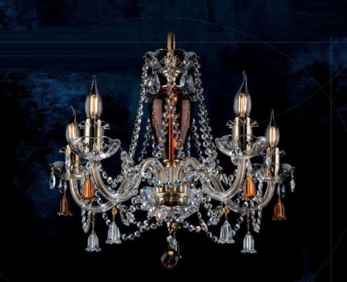 Хрустальная люстра Elite Bohemia L 109/5/202-2 bells