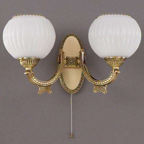 Бра Reccagni Angelo A. 8750/2 BRONZO ARTE BIANCO