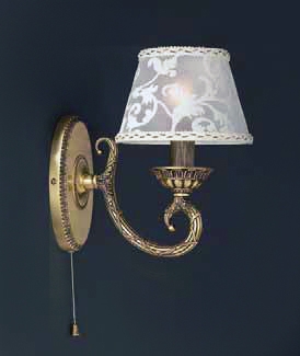 Бра Reccagni Angelo A. 8270/1 BRONZO ARTE RICAMO