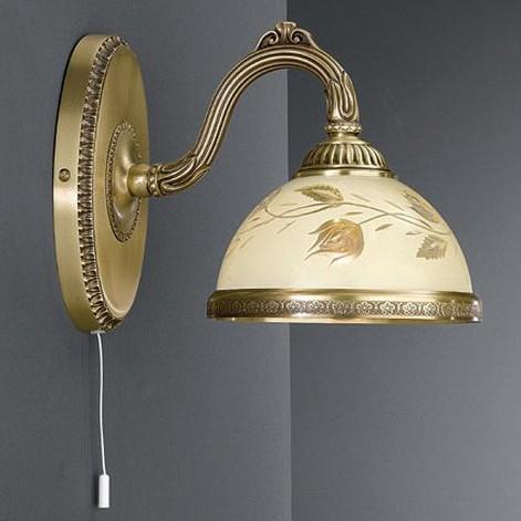 Бра Reccagni Angelo A. 6208/1 A. 6208/1 BRONZO ARTE ROSE