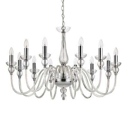 Люстра Ideal Lux DOGE SP12 TRASPARENTE (168906)