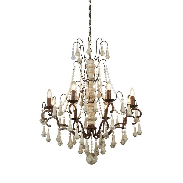 Люстра Searchlight DAUPHIN 6938-8BR