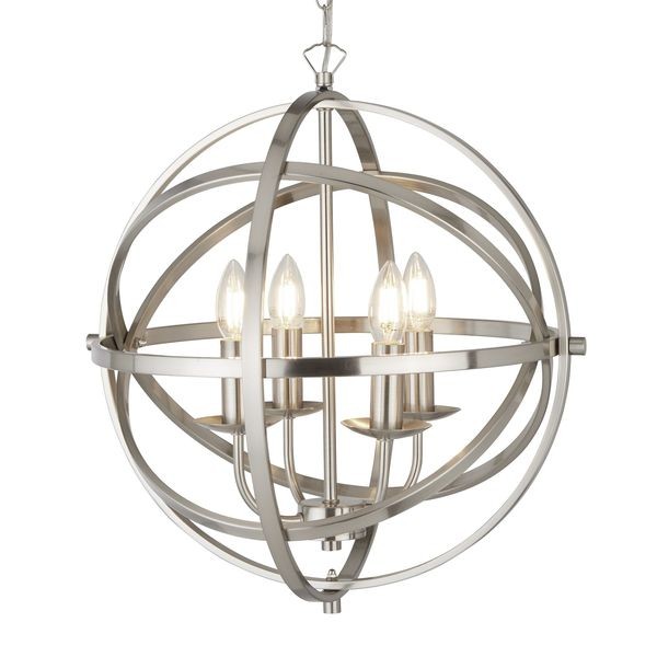 Люстра Searchlight ORBIT 2474-4SS