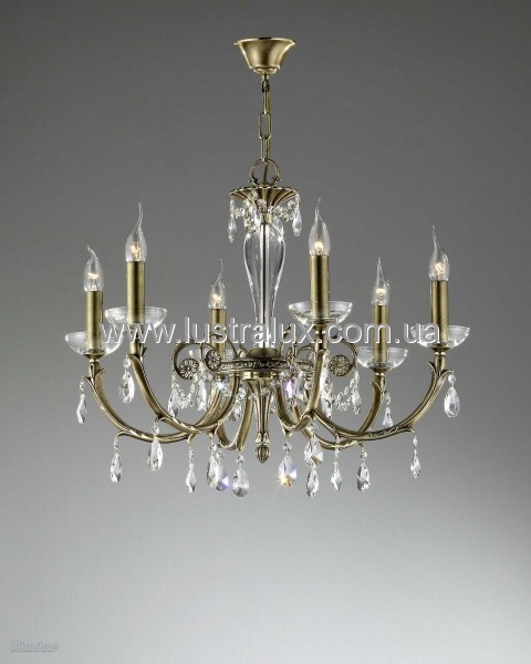 Люстра подвесная Bejorama 2486/6 French gold red