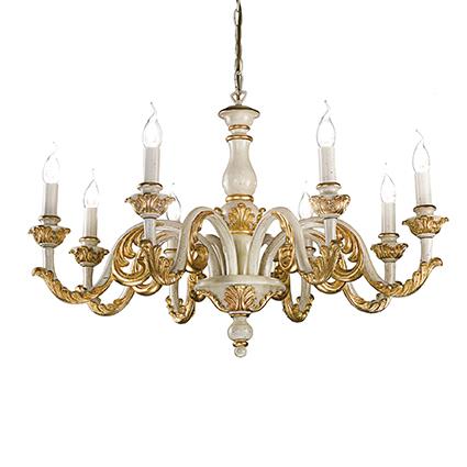 Люстра Ideal Lux GIGLIO SP8 ORO 075341