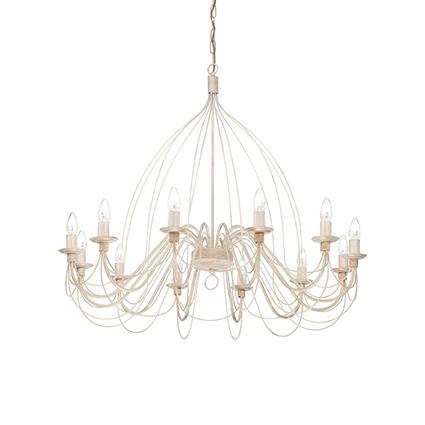 Люстра Ideal Lux CORTE SP12 BIANCO ANTICO 097664