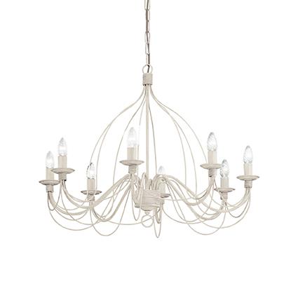 Люстра Ideal Lux CORTE SP8 BIANCO ANTICO 005898