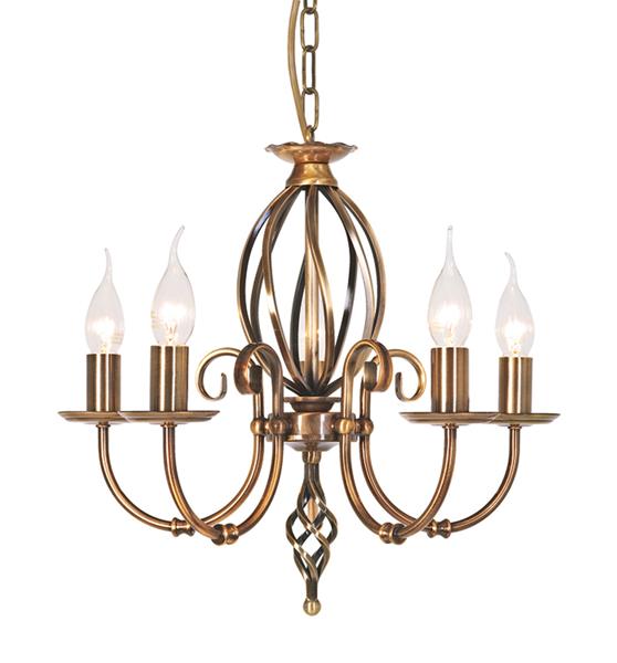 Люстра Elstead Artisan ART5-AGD-BRASS