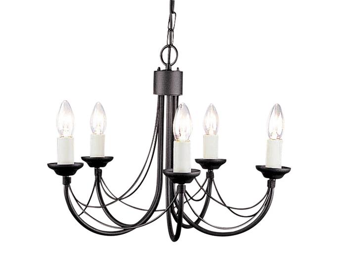 Люстра Elstead CARISBROOKE CB5-BLACK