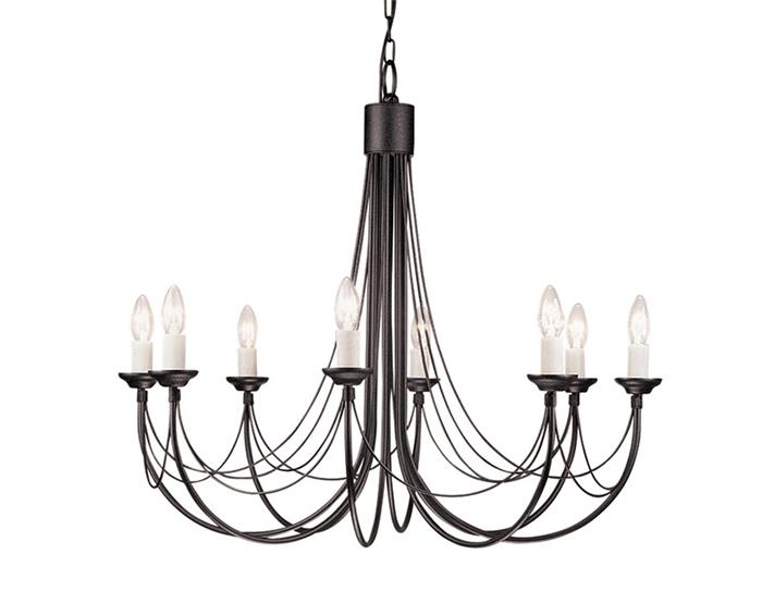 Люстра Elstead CARISBROOKE CB8-BLACK 
