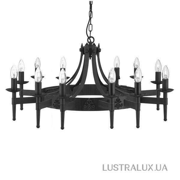 Люстра Searchlight 24212-12BK Cartwheel