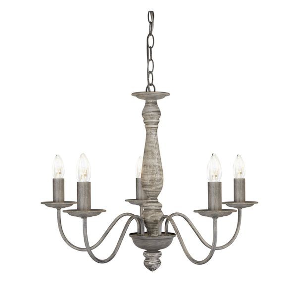 Люстра Searchlight SYCAMORE 9235-5GY